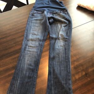 7 for all mankind maternity jeans